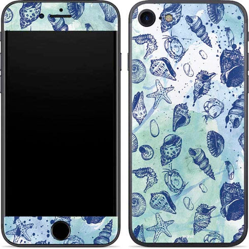 Sea Shell Variety iPhone 7 Skin