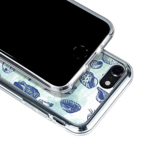 Sea Shell Variety iPhone SE (2nd & 3rd Gen) Clear Case