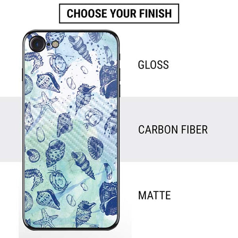 Sea Shell Variety iPhone SE (2nd & 3rd Gen) Skin