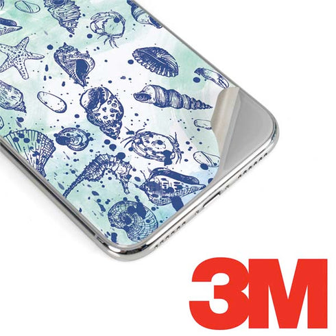Sea Shell Variety iPhone X Skin