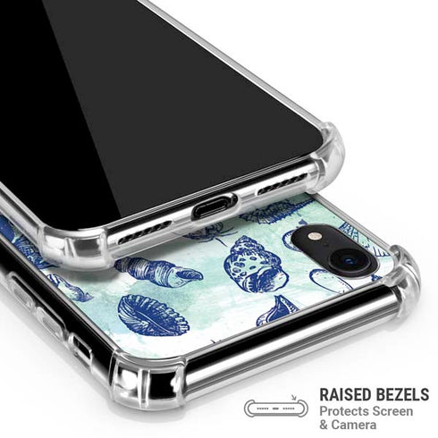 Sea Shell Variety iPhone XR Clear Case