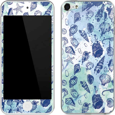 Sea Shell Variety Apple iPod Skin