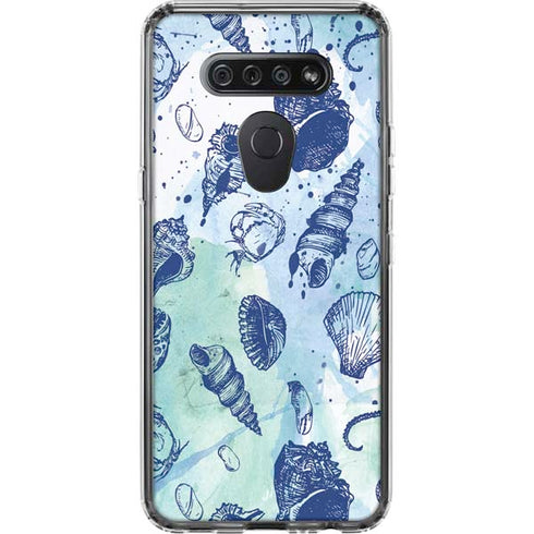 Sea Shell Variety LG K51/Q51 Clear Case