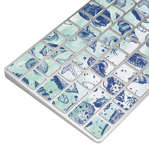 Sea Shell Variety Magic Keyboard Skin