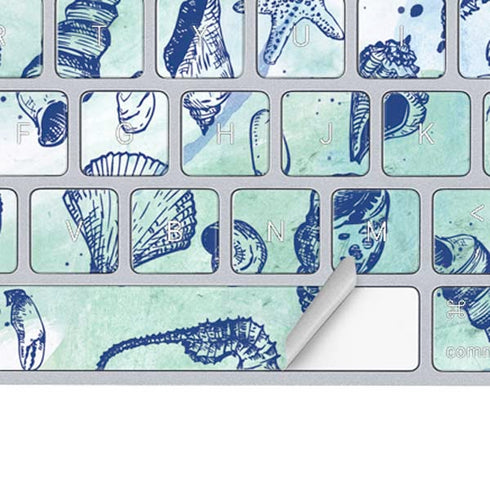 Sea Shell Variety Magic Keyboard Skin