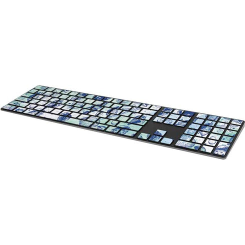 Sea Shell Variety Magic Keyboard with Numeric Keypad Skin