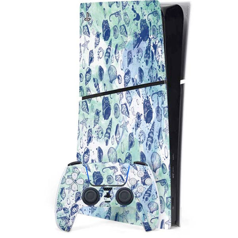 Sea Shell Variety PS5 Slim Digital Edition Bundle Skin