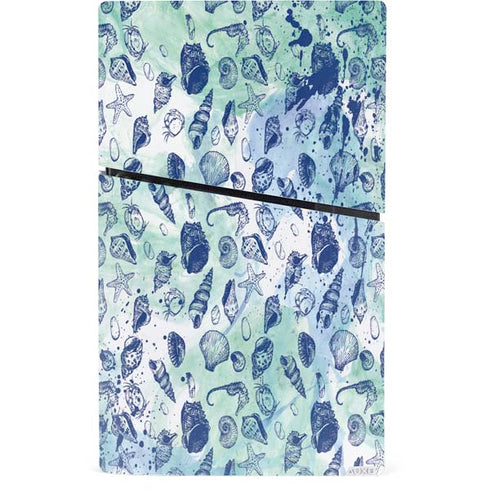 Sea Shell Variety PS5 Slim Digital Edition Console Skin