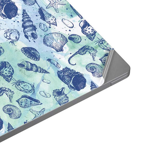 Sea Shell Variety Universal Laptop 15in (12.2 x 8.8in) Skin