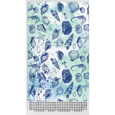 Sea Shell Variety Xbox Series S Console Skin