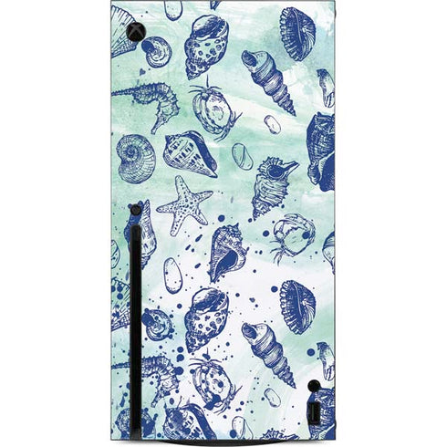 Sea Shell Variety Xbox Series X Console Skin