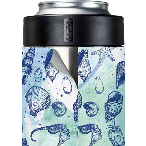Sea Shell Variety Yeti Colster Can Insulator Skin