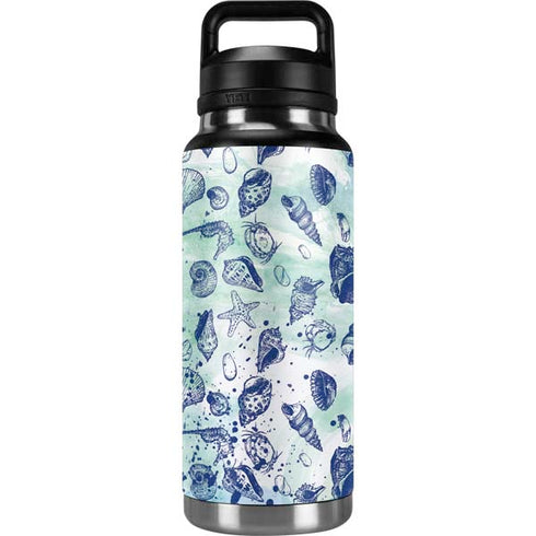 Sea Shell Variety YETI Rambler 36oz Bottle Skin