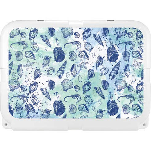 Sea Shell Variety YETI Tundra 35 Hard Cooler Skin