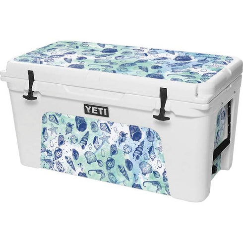 Sea Shell Variety YETI Tundra 75 Hard Cooler Skin