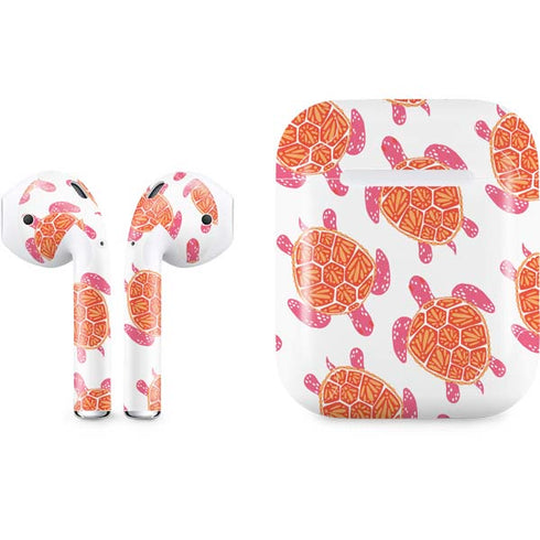 Cat Coq Sea Turtles Apple AirPods Skin