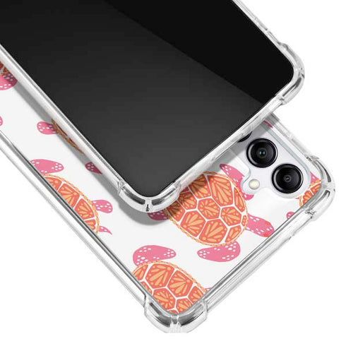 Cat Coq Sea Turtles Galaxy A14 5G Clear Case