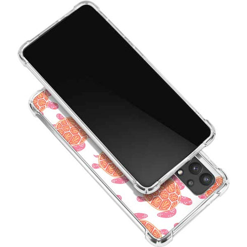 Cat Coq Sea Turtles Galaxy A32 5G Clear Case