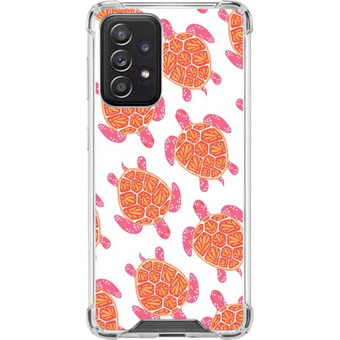 Cat Coq Sea Turtles Galaxy A52 5G Clear Case