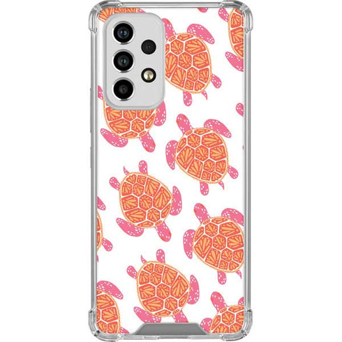 Cat Coq Sea Turtles Galaxy A53 5G Clear Case
