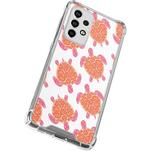 Cat Coq Sea Turtles Galaxy A53 5G Clear Case