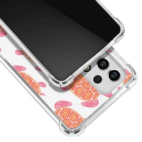 Cat Coq Sea Turtles Galaxy A53 5G Clear Case