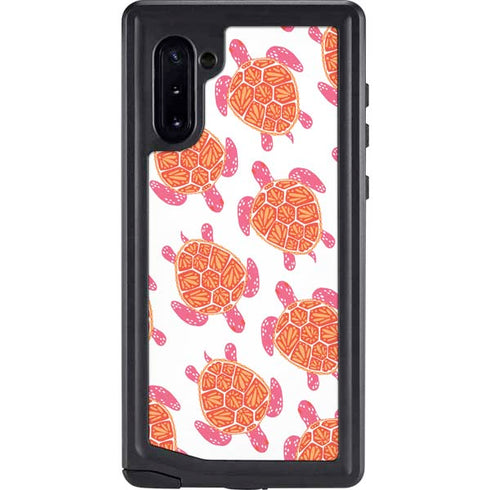 Cat Coq Sea Turtles Galaxy Note 10 Waterproof Case