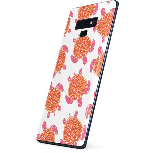 Cat Coq Sea Turtles Galaxy Note 9 Skin