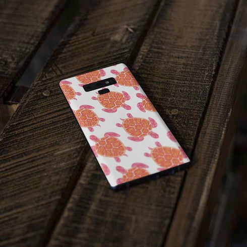Cat Coq Sea Turtles Galaxy Note 9 Skin