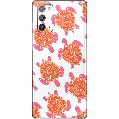 Cat Coq Sea Turtles Galaxy Note20 5G Skin