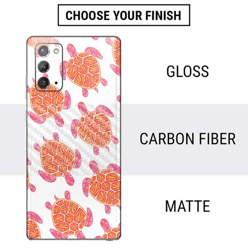 Cat Coq Sea Turtles Galaxy Note20 5G Skin