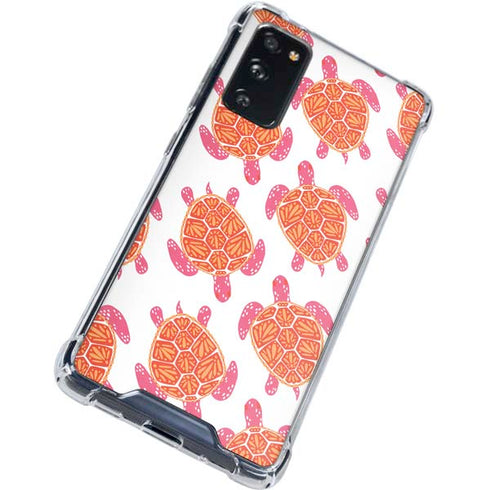 Cat Coq Sea Turtles Galaxy S20 FE Clear Case