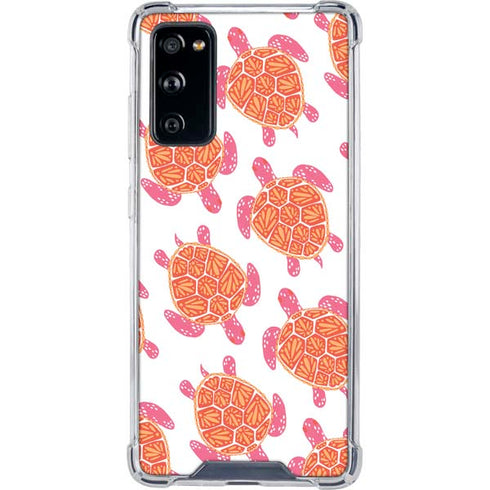 Cat Coq Sea Turtles Galaxy S20 FE Clear Case