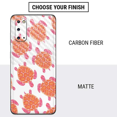 Cat Coq Sea Turtles Galaxy S20 Skin