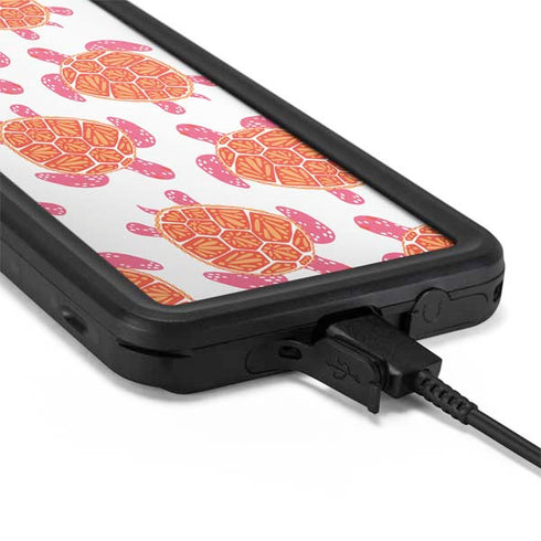 Cat Coq Sea Turtles Galaxy S20 Waterproof Case