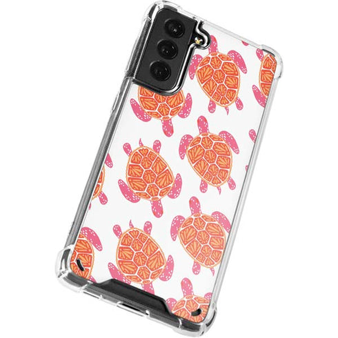 Cat Coq Sea Turtles Galaxy S21 5G Clear Case