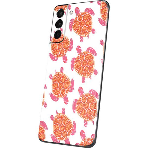 Cat Coq Sea Turtles Galaxy S21 5G Skin