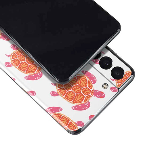 Cat Coq Sea Turtles Galaxy S21 5G Skin