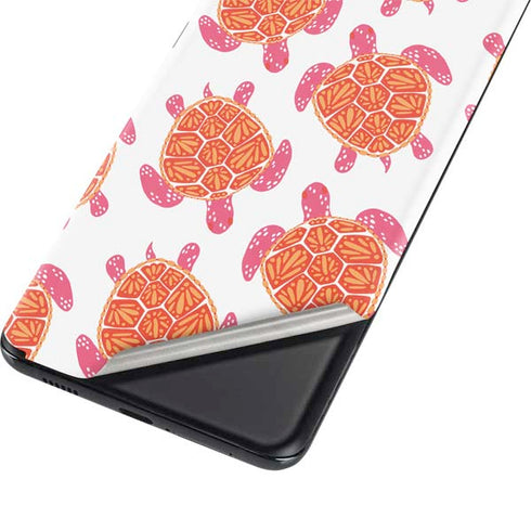 Cat Coq Sea Turtles Galaxy S21 5G Skin