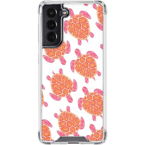 Cat Coq Sea Turtles Galaxy S22 Clear Case