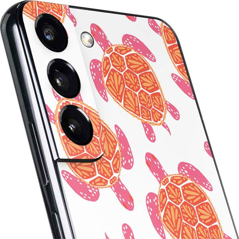 Cat Coq Sea Turtles Galaxy S22 Skin