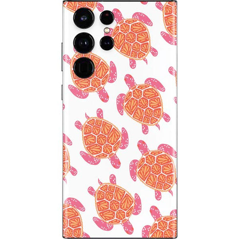 Cat Coq Sea Turtles Galaxy S22 Ultra Skin