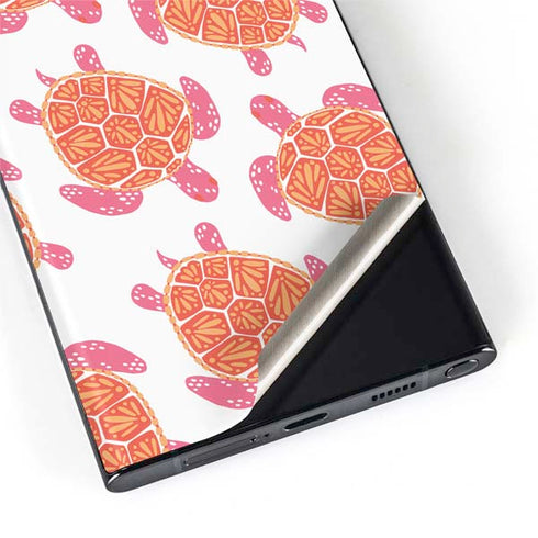 Cat Coq Sea Turtles Galaxy S22 Ultra Skin