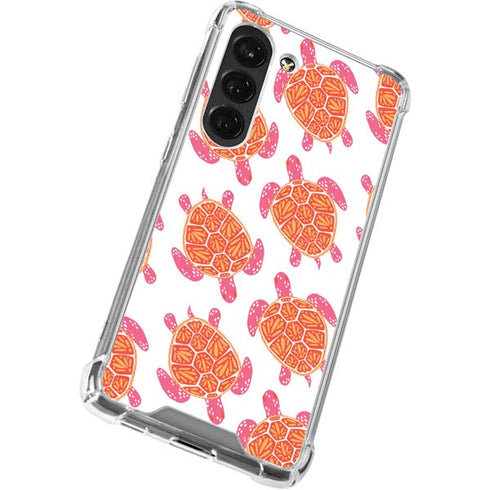 Cat Coq Sea Turtles Galaxy S23 Clear Case