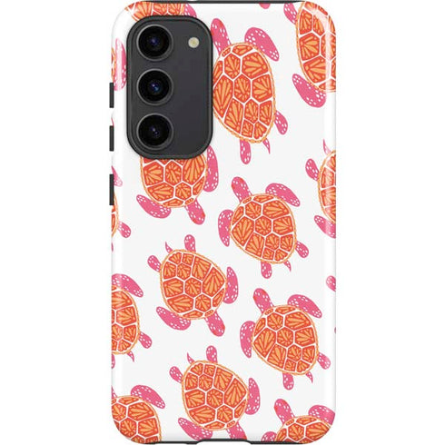 Cat Coq Sea Turtles Galaxy S23 Plus Pro Case