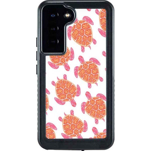 Cat Coq Sea Turtles Galaxy S23 Plus Waterproof Case