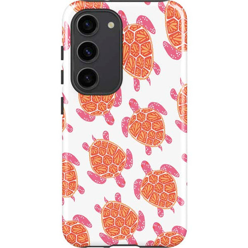 Cat Coq Sea Turtles Galaxy S23 Pro Case