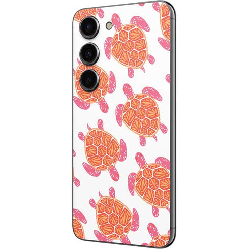 Cat Coq Sea Turtles Galaxy S23 Skin