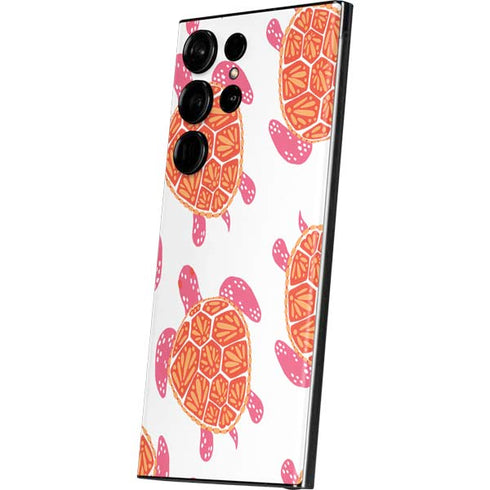 Cat Coq Sea Turtles Galaxy S23 Ultra Skin