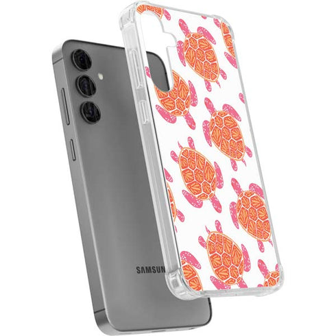 Sea Turtles by Cat Coq Galaxy S24 Plus Clear Case